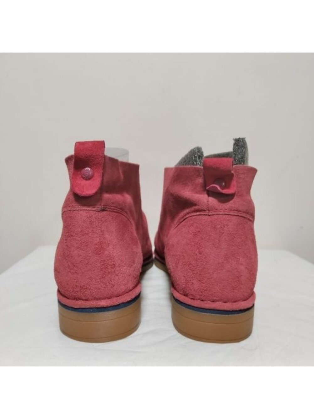 Hush Puppies Womens SZ 11 Red Crya Catelyn Ankle Booties Festival Lagenlook - Picture 3 of 11